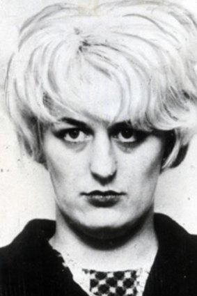 Myra Hindley ... the infamous murderer after her arrest.