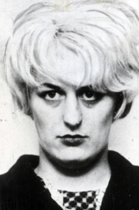 Myra Hindley ... the infamous murderer after her arrest.