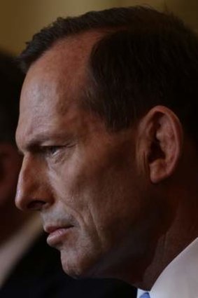 Opposition Leader Tony Abbott.