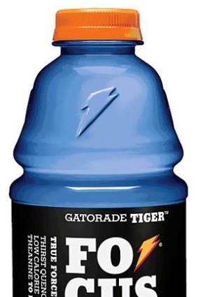 Gatorade's Tiger Focus drink.