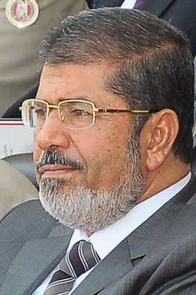 Egyptian President Mohamed Morsi.