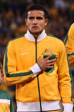 Well played ... Tim Cahill may be Australia's secret weapon but leaving him out occasionally will keep the opposition guessing.