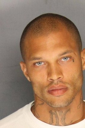 Jeremy Meeks: arrested on weapon charges.
