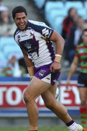 On the rise: Storm's Jesse Bromwich.