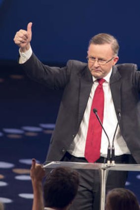 Expected to enter the competition: Deputy leader Anthony Albanese.