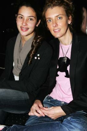 Jaime Ridge (L) with her mum Sally in 2007.