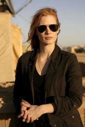 Jessica Chastain as CIA officer Maya.