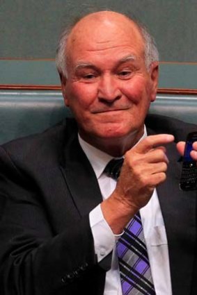 Independent MP Tony Windsor