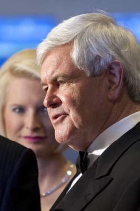 Newt Gingrich ... sharp differences.
