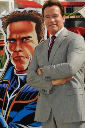 Former California "Governator" Arnold Schwarzenegger: "Girly man" line a favourite.