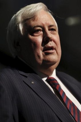 Clive Palmer says he wrote to Peta Credlin to apologise if she was offended by his comments about paid parental leave.