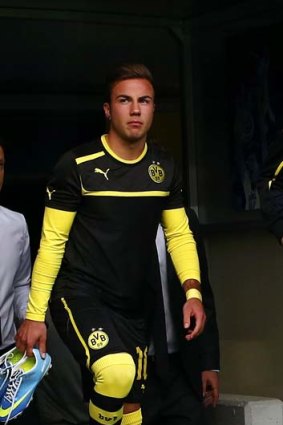 Mario Gotze: Walked out on his club.