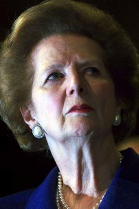 Pioneer: Former British Conservative Prime Minister Margaret Thatcher.
