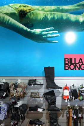 Not going swimmingly: Billabong will close more stores.