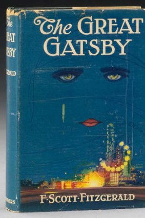 A first edition of <i>The Great Gatsby</i>.