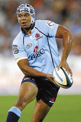 On the move ... Kurtley Beale is expected to find a home at fullback next season for the Waratahs.