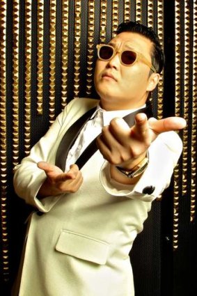 Korean pop sensation Psy.