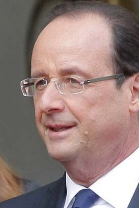 Reportedly depicted as a bumbling buffoon by Bruni: French President Francois Hollande.