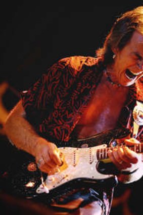 Rock: Veteran guitar slinger Kevin Borich.
