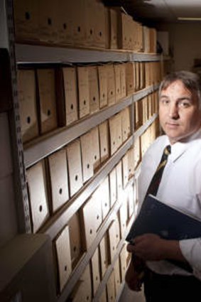 Cold case expert … Detective Inspector Kerry Johnson spent almost a decade re-investigating the 1974 murders.