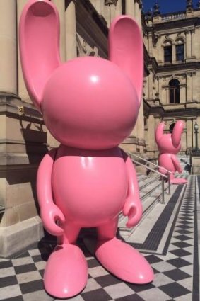 The bunnies are set to get a makeover, with artist Stormie Mills returning to paint them during the festival.