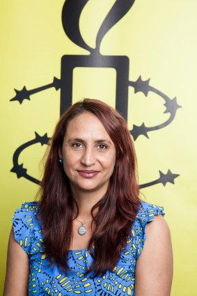 Amnesty International's Indigenous Rights Manager Tammy Solonec.