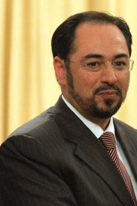 Visiting the Pakistani capital in an attempt to smooth over friction between Afghanistan and Pakistan ... head of the Afghan High Peace Council, Salahuddin Rabbani.