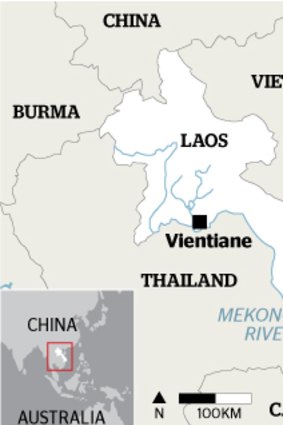 The plane crashed in southern Laos.