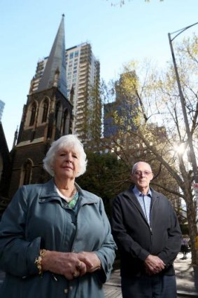 EastEnders members Maureen Capp and David Dunoon say the Uniting Church's plans to demolish the Princess Mary Club to make way for a skyscraper should be rejected.