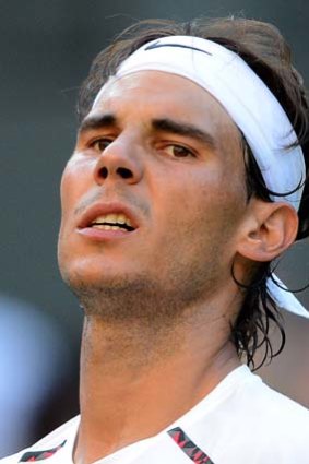 He's back ... Rafael Nadal.