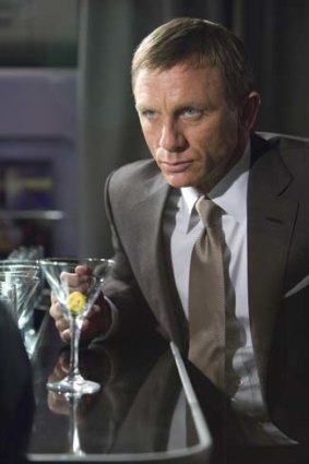 The usual ... Daniel Craig as James Bond in Quantum of Solace.