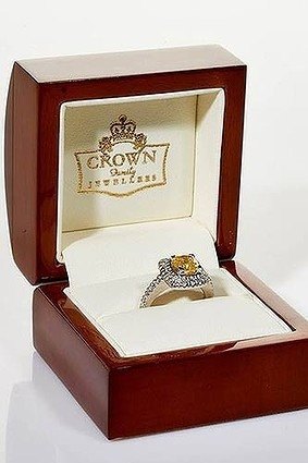 The ring fetched just $16,000 at auction.