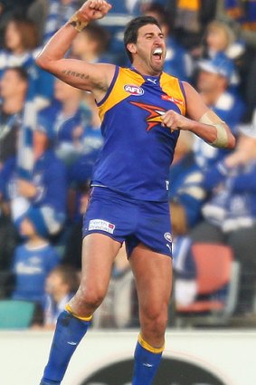 West Coast's Dean Cox - once-in-a-generation ruckman and rookie list product.