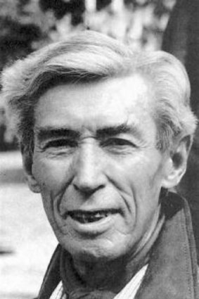 Luke Davies' correspondence with Hergé (pictured) resulted in a spirited back-and-forth.