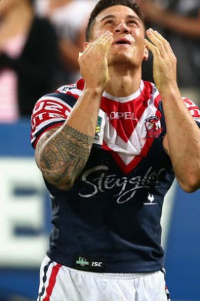 Sonny Bill Williams in a moment of reflection.