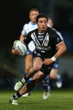 Kevin Locke in World Cup action.