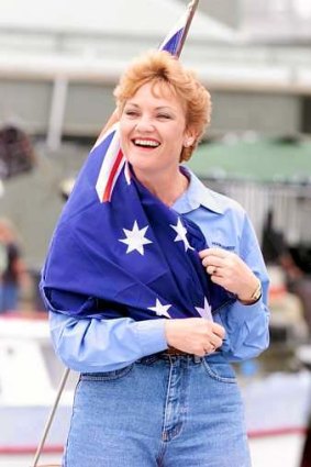 Pauline Hanson: ''The undisputed female political bogan title-holder in the classical class''.
