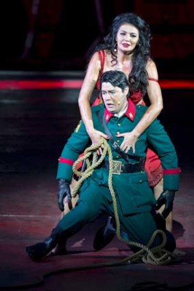 Sales "ahead" of <i>La Traviata</i>: <i>Carmen</i>.