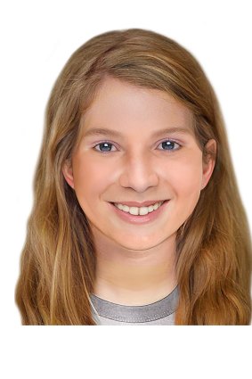 An aged-progressed image of what Leela McDougall might look like now. The then six-year-old went missing with her mother in Western Australia almost a decade ago. She would now be aged 15.