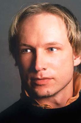 The 32-year-old Anders Behring Breivik.