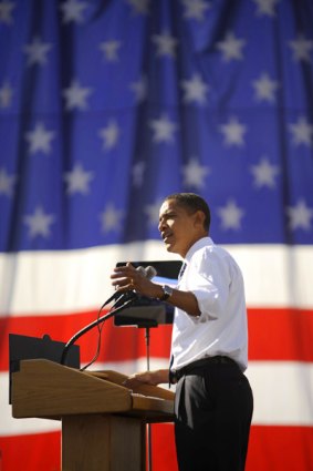 Democratic presidential candidate Barack Obama.