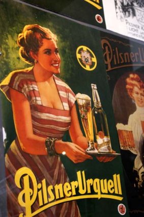 Retro Pilsner posters.