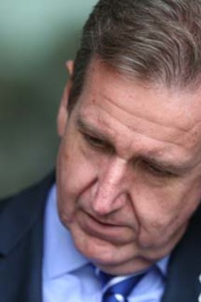 Resigns as NSW Premier: Barry O'Farrell.