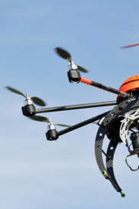 Moving to mainstream ... remote-controlled aerial devices equipped with a camera can cost as little as $350.