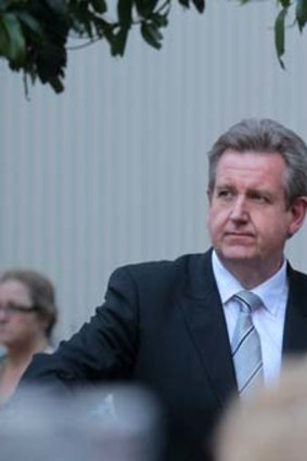 Short end of the stick ... Barry O'Farrell's decision to deal with the Shooters and Fishers Party may have destroyed any trust established in the minds of the public.