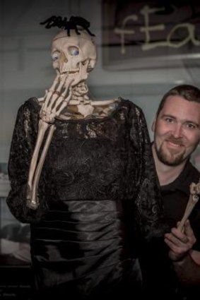 Dressed to kill: Night at the Museum, hosted by Luke Cummins, offers music, games, objects, art and food at the National Museum of Australia on Halloween from 6pm-9.30pm. 