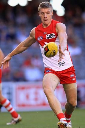 Tommy Walsh, an Irish recruit who moved from St Kilda to the Swans.
