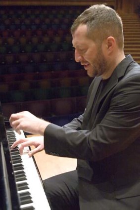 Masterful playing: Pianist and composer Thomas Ades.