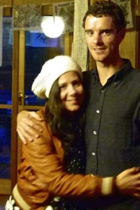 Shot dead: Australian Ross Langdon and his wife Elif Yavuz.