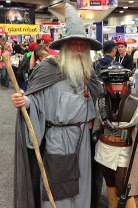 Star Wars meets the Shire: Fans get in the spirit for Comic-Con.